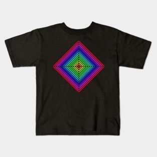 Square - Triangle - Graphic - geometric design Kids T-Shirt